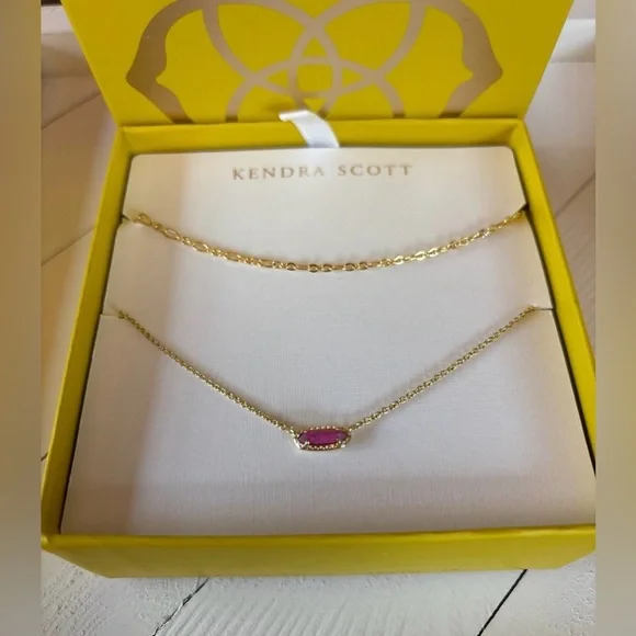 Kendra Scott 2 pc necklace Set new in box - Picture 2 of 3